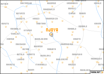 map of Njoya
