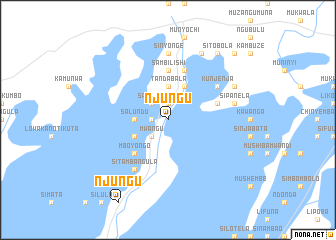 map of Njungu