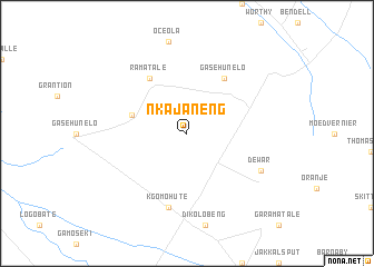 map of Nkajaneng