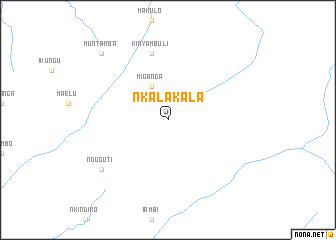 map of Nkalakala