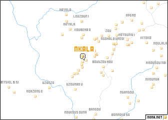 map of Nkala