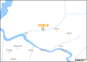 map of Nkala