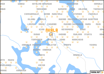 map of Nkala