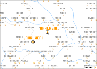 map of Nkalweni