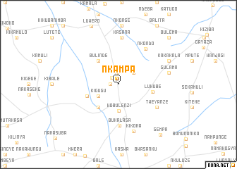 map of Nkampa