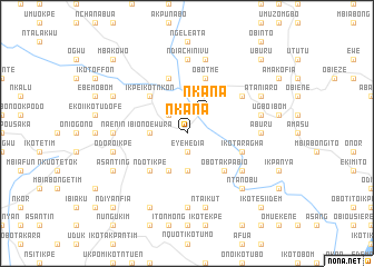 map of Nkana