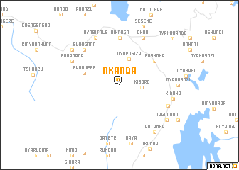 map of Nkanda