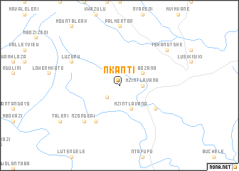 map of Nkanti