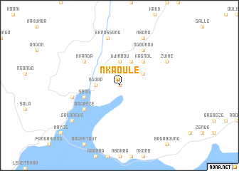 map of Nkaoule