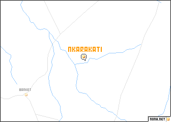 map of Nkarakati