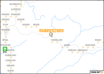 map of Nkarenzork