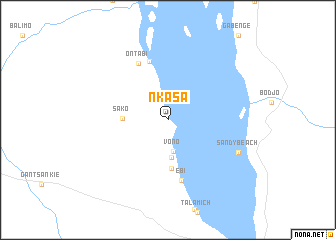 map of Nkasa