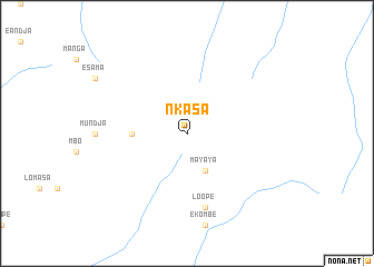 map of Nkasa