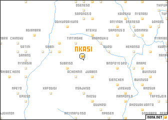 map of Nkasi