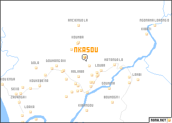 map of Nkasou