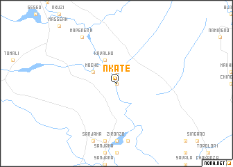 map of Nkate
