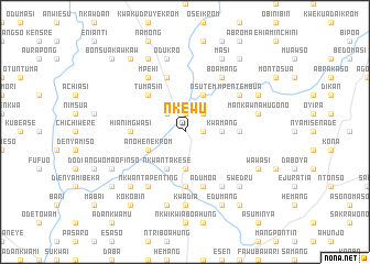 map of Nkewu