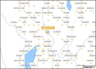 map of Nkhoma