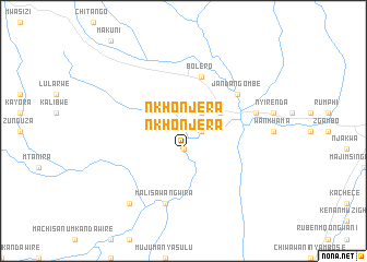 map of Nkhonjera