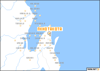 map of Nkhotakota