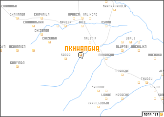 map of Nkhwangwa