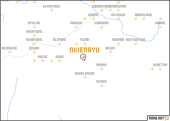 map of Nkieñayu