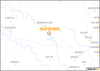 map of Nkifa Farm