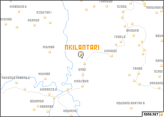 map of Nkila-Ntari