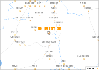 map of Nkim Station