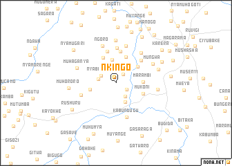 map of Nkingo