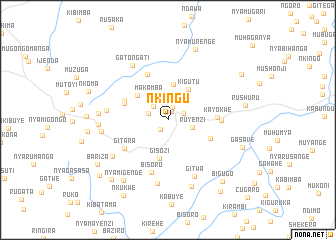 map of Nkingu