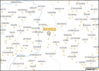 map of Nkingu