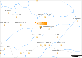 map of Nkivane