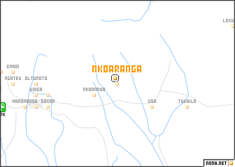 map of Nkoaranga