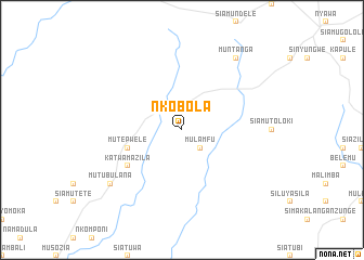 map of Nkobola
