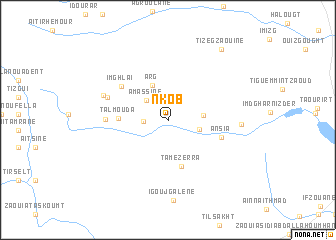 map of Nkob