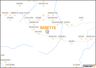 map of Nko-Etyé