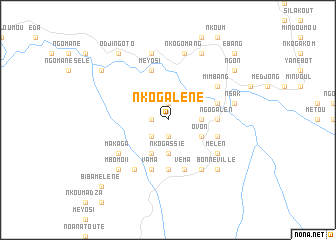 map of Nkogalène