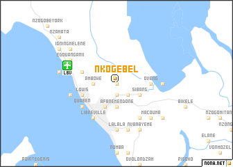 map of Nkog Ebel