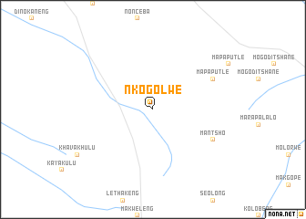 map of Nkogolwe