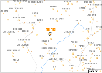 map of Nkoki