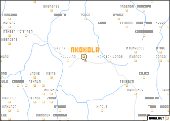 map of Nkokola