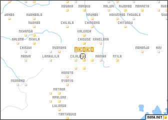 map of Nkoko