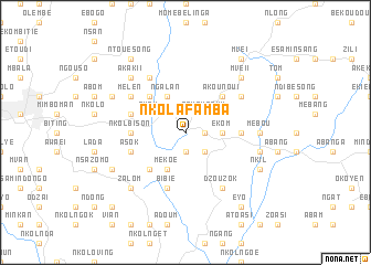 map of Nkolafamba