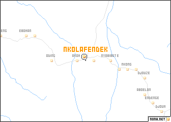 map of Nkolafendek