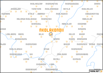 map of Nkolakono II