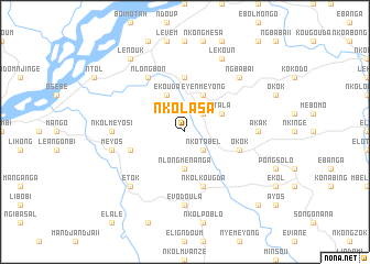 map of Nkolasa