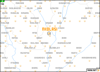 map of Nkolasi