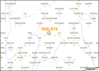 map of Nkolato