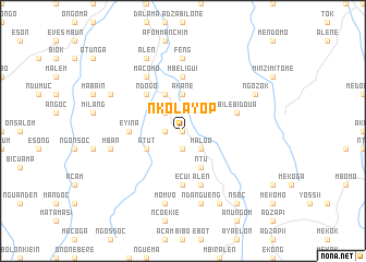 map of Nkolayop
